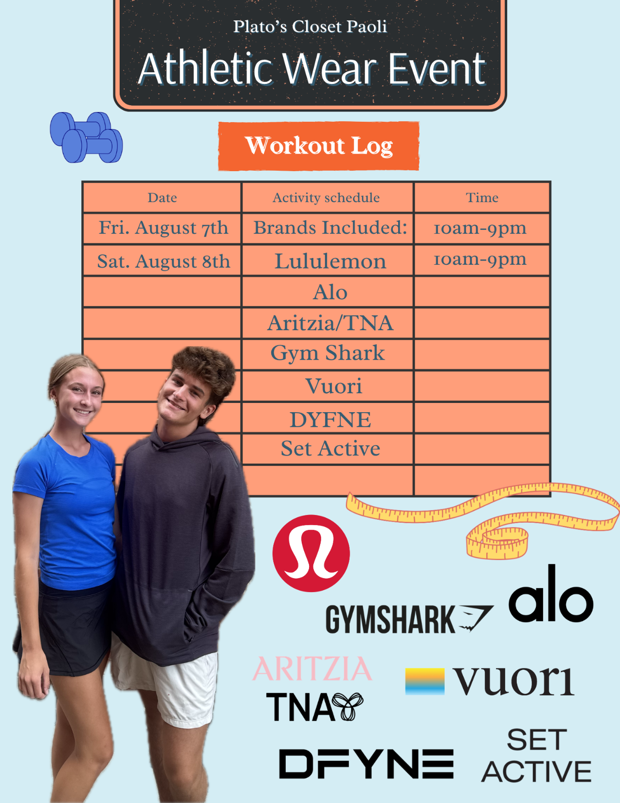 Athletic Wear Event